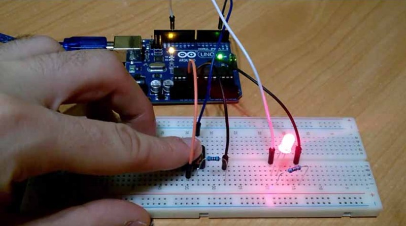 Sensor de pulsadores con códigos