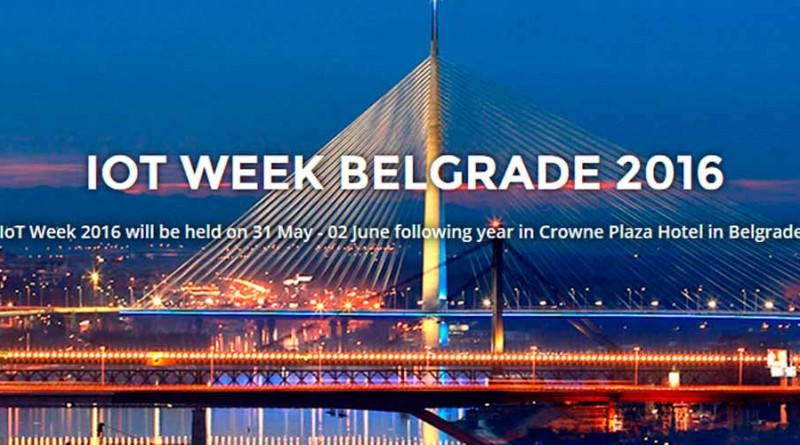 IoT Week Belgrado 2016